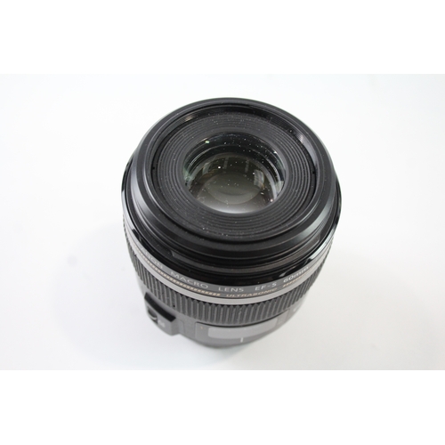 454 - Canon EFS 60mm F/2.8 USM Vintage Autofocus Camera Lens Working