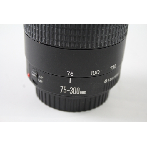 457 - Canon EF 75-300mm F/4-5.6 III Vintage Autofocus Camera Lens Working