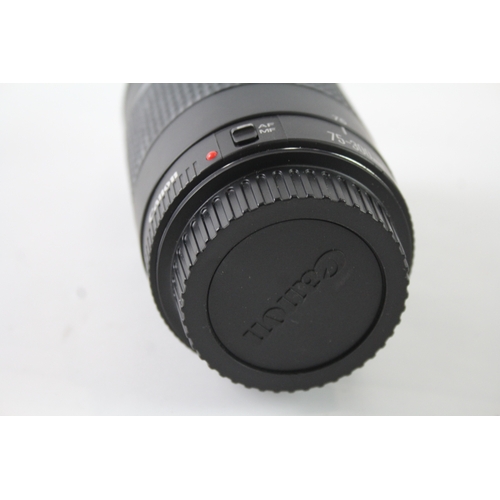 457 - Canon EF 75-300mm F/4-5.6 III Vintage Autofocus Camera Lens Working