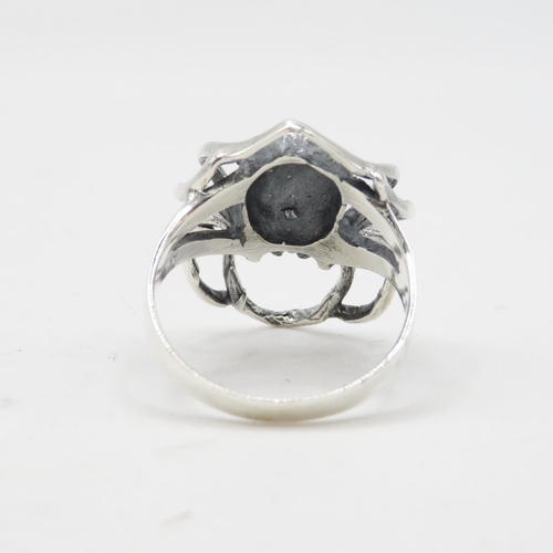 345 - HM Sterling Silver 925 spider ring (4.8g) In excellent condition