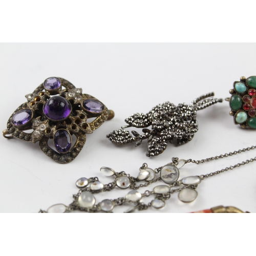 182 - A collection of antique jewellery for restoration (83g)