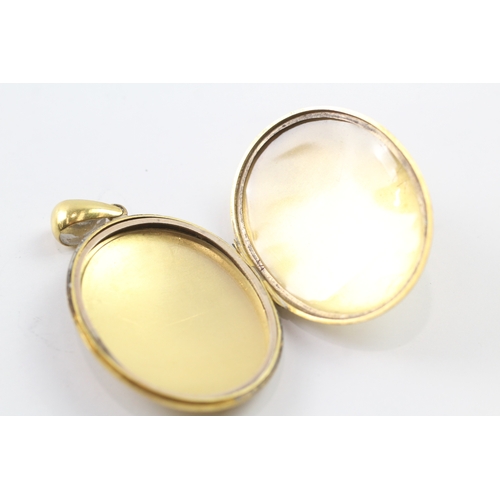 228 - 15ct gold Victorian locket (14.5g)