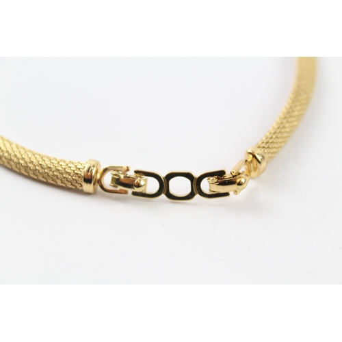 4 - A vintage gold tone necklace by Christian Dior (41g)