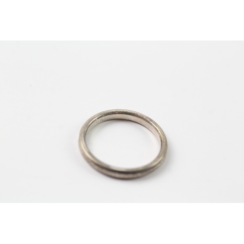 462 - A silver ring and keyring by Tiffany and Co (10.4g)