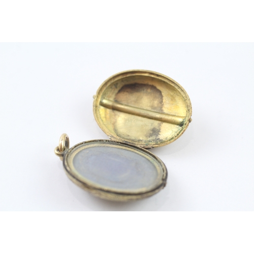 78 - 15ct gold Victorian locket (6.2g)