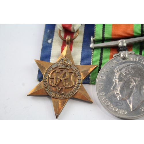 396 - Mounted WW2-Territorial Medal Group, Territorial 7014503 Cpl V.H Reeves REME