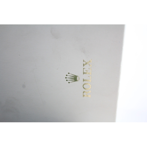 412 - 3 x ROLEX Complimentary Un-Used Pocket Diary's In Original Boxes Inc 2001, 2005