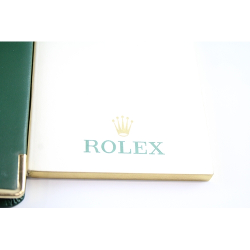 412 - 3 x ROLEX Complimentary Un-Used Pocket Diary's In Original Boxes Inc 2001, 2005