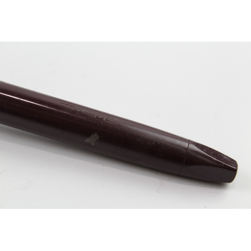 479 - Vintage Sheaffer PFM Pen For Men Burgundy Fountain Pen w/ 14ct Gold Nib WRITING