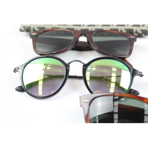 414 - Collection of Designer Rayban Sunglasses Inc Cases  x 5