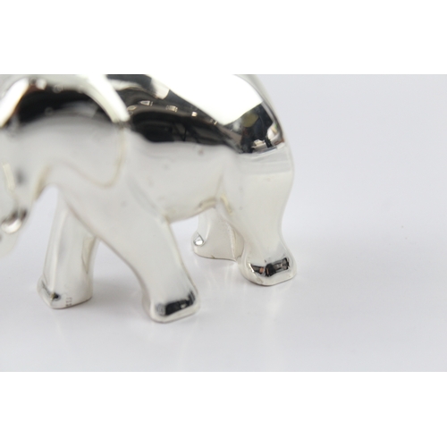 330 - CHRISTOFLE Silver Plated Novelty Elephant Paperweight / Ornament (336g)