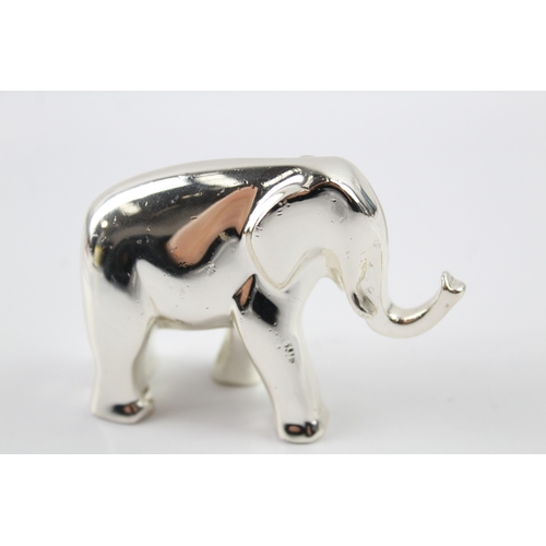 330 - CHRISTOFLE Silver Plated Novelty Elephant Paperweight / Ornament (336g)