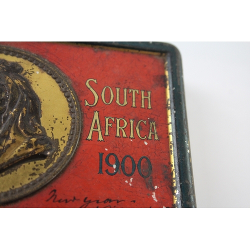 392 - Victorian 1900 Boer War Chocolate Tin