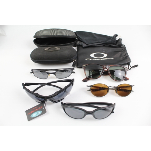 413 - Collection of Designer  Oakley Sunglasses Inc Cases  x 5