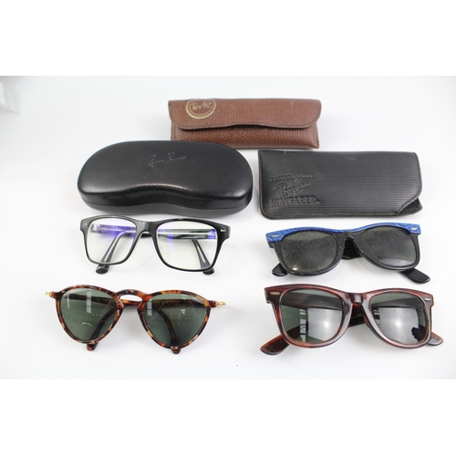 417 - Collection of Designer Rayban Sunglasses Inc Cases  x 4