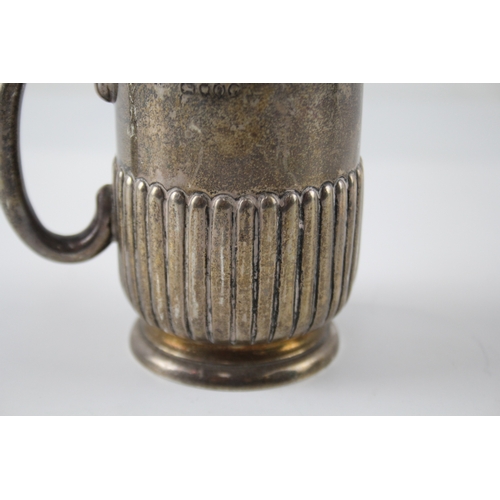 335 - Antique Victorian Hallmarked 1889 London Sterling Silver Christening Cup (122g)