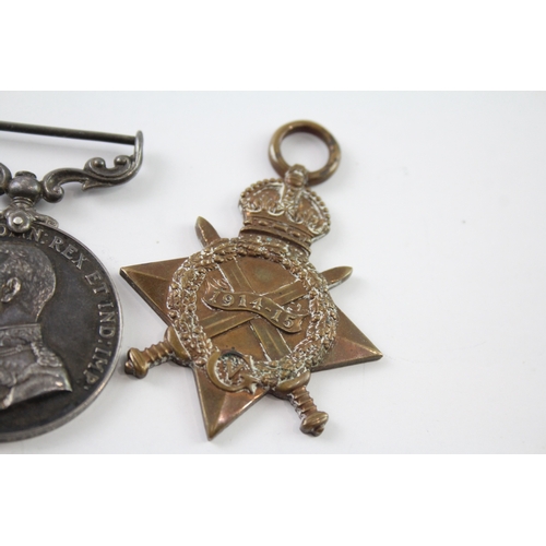 395 - WW1 Military Medal MM & 1914-15 Star Trio 4428 Pte W Swain 29th London x 4