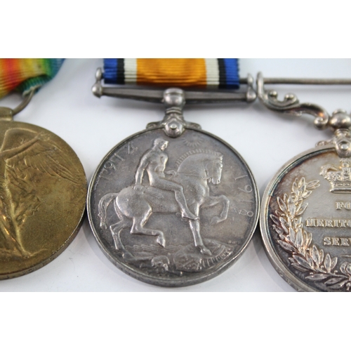 396 - WWI M.S.M and Medal Pair