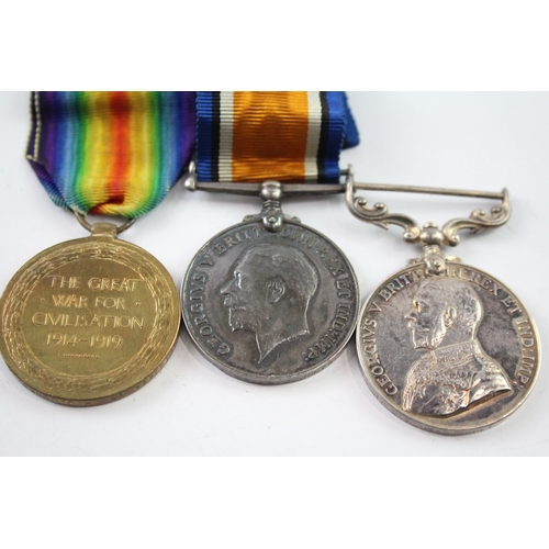 396 - WWI M.S.M and Medal Pair