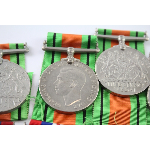 401 - WW2 War & Defence Medals x 10