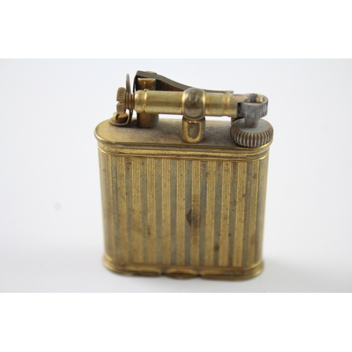 408 - Dunhill Lift Arm Brass Art Deco Pocket Lighter