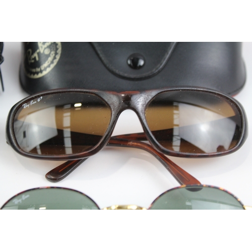 414 - Collection of Designer Rayban Sunglasses Inc Cases  x 5