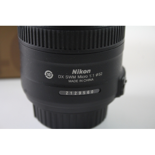 433 - Nikon AFS Nikkor 40mm F/2.8 G Autofocus Camera Lens Working w/ Original Box