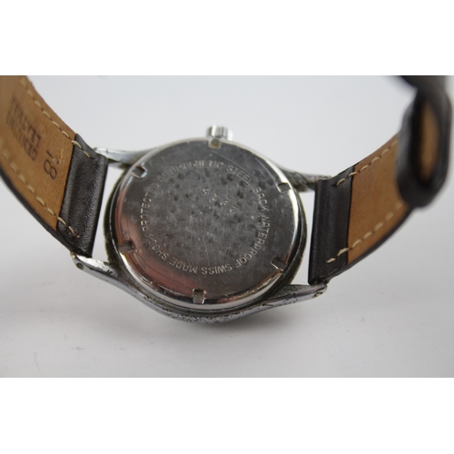 457 - Men's Vintage Germinal Military Style Watch Hand-Wind  WATCH RUNS