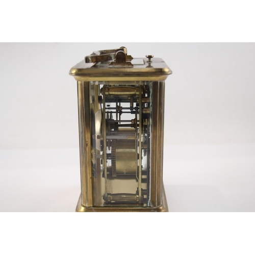 460 - Charles Frodsham Repeater Brass Carriage Clock Key-Wind