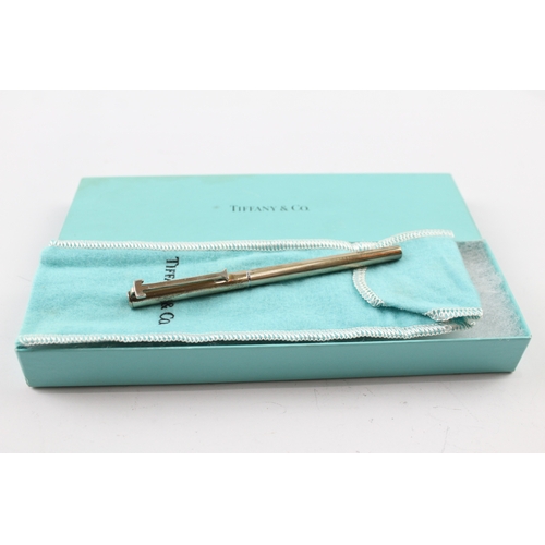 461 - Vintage TIFFANY & CO. .925 Sterling Silver Ballpoint Pen In Original Box 19g