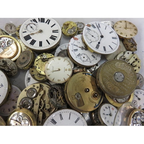 153 - Assorted Watch Movments For Parts