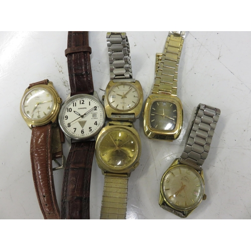 180 - Mens Assorted Mechanical Watches Spares/Repairs