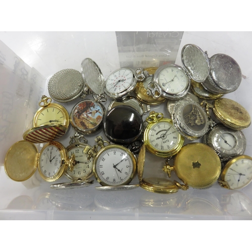 191 - Job Lot 20 Pocket Watches