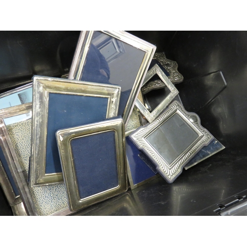 57 - Job Lot of .925 Sterling Silver Photograph Frames