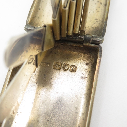 324 - Silver Hallmarked Mystery - Missing lever on clip (41.1g)