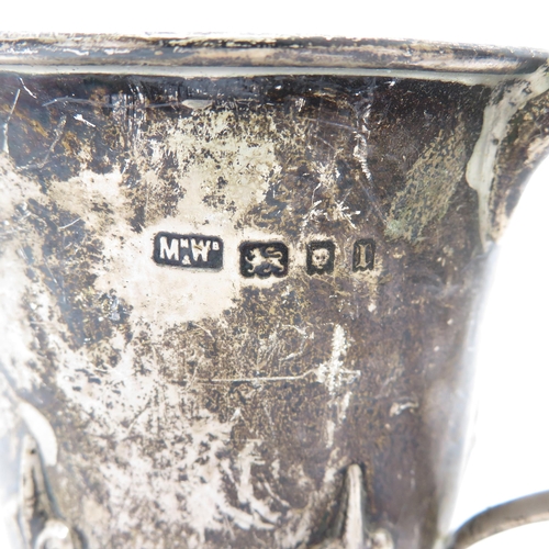 362 - Mapping and Webb Silver Arts and Crafts Christening Cup - Hallmarked (145.4g)