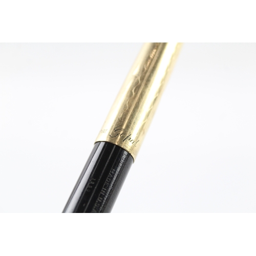 453 - Vintage Sheaffer Balance Lifetime Black Ladies Fountain Pen w/ 14ct Nib WRITING