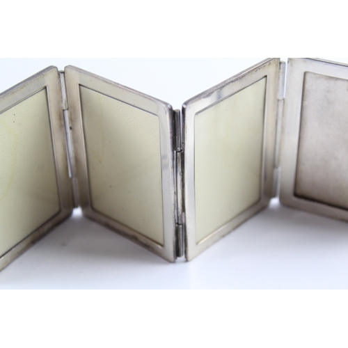 355 - Vintage TIFFANY & CO. .925 Sterling Silver Folding Photograph Frame (81g)