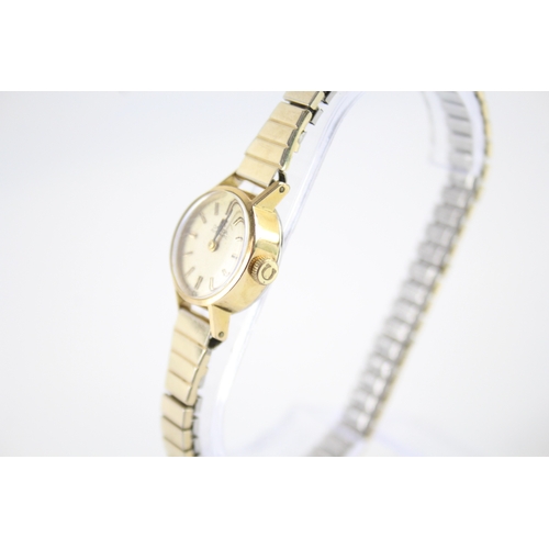 443 - Women's Vintage Omega Gold Tone Watch Automatic WATCH RUNS