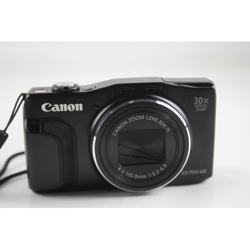 409 - Canon Powershot SX700 HS Digital Compact Camera Working w/ Canon 30x IS Lens