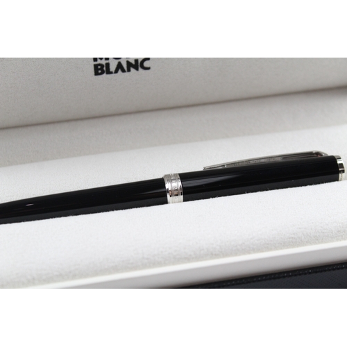 460 - Montblanc Classic Black Resin Ballpoint Pen / Biro WRITING Original Box