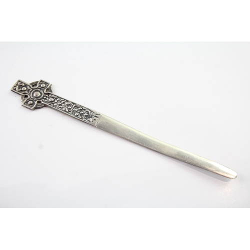 316 - Vintage Hallmarked 1957 Glasgow Sterling Silver Celtic Letter Opener (20g)