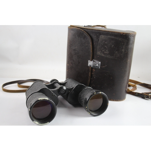 392 - Vintage 6nB1 7x50 Made in USSR Binoculars Working w/ Original Case