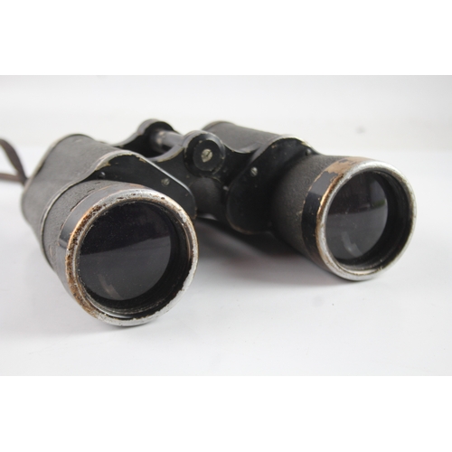 395 - blc (Carl Zeiss) 7x50 Binoculars Mechanically Working w/ Swastika & Gridlines