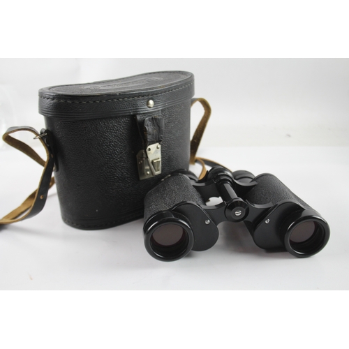 401 - Vintage 6nn2 8x30 Made in USSR Binoculars Working w/ Original Case