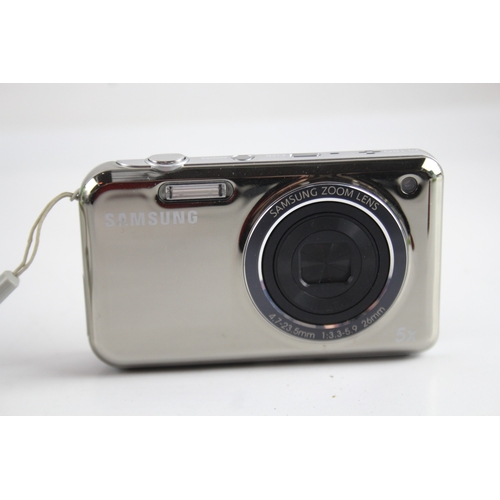 404 - Samsung PL120 Digital Compact Camera Working w/ Samsung 5x Optical Zoom Lens