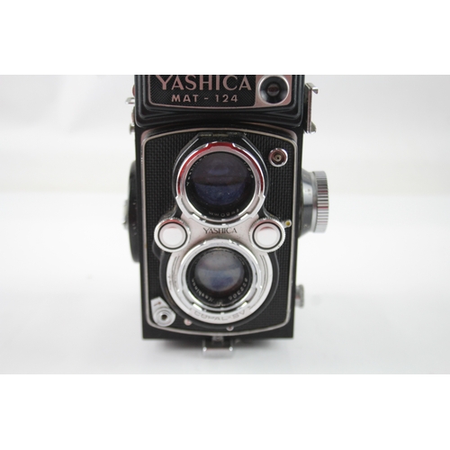 407 - Yashica Mat-124 Medium Format Twin Lens Camera w/ 80mm F/3.5 Lenses