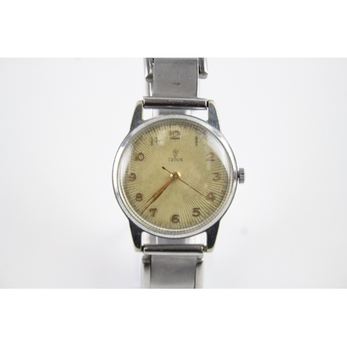 420 - Men's Vintage Tudor Dress Watch Hand-Wind WATCH RUNS