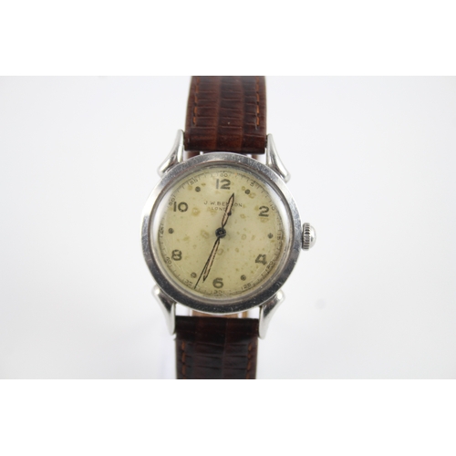 433 - Men's Vintage J. W. Benson Watch Hand-Wind WATCH RUNS