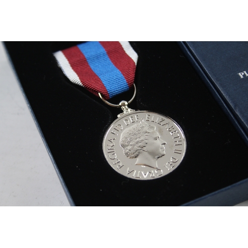 367 - Boxed ERII Queens Platinum Jubilee Medal